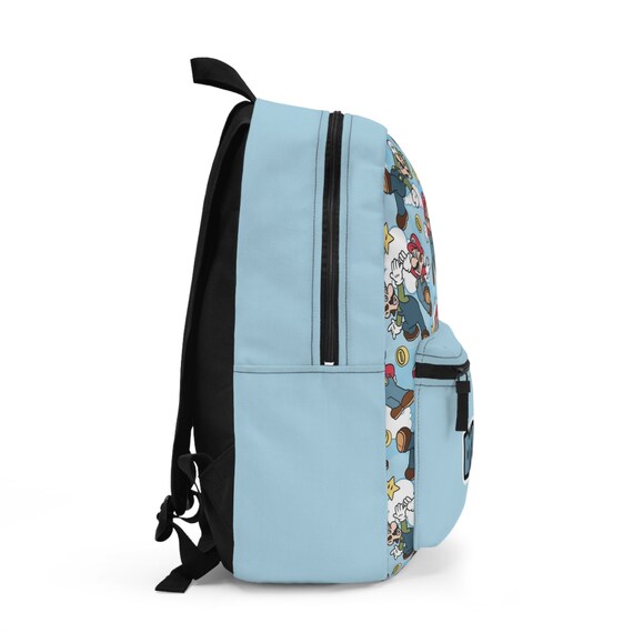 Custom Mario Backpack Personalized School Bag Super Mario  display picture 3