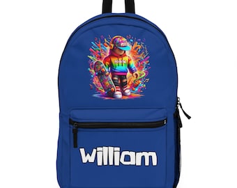 Custom Roblox Backpack Personalized School Bag Roblox School Bag Custom kid backpack Roblox Gift Favor School Bag for kid Roblox Book Bag