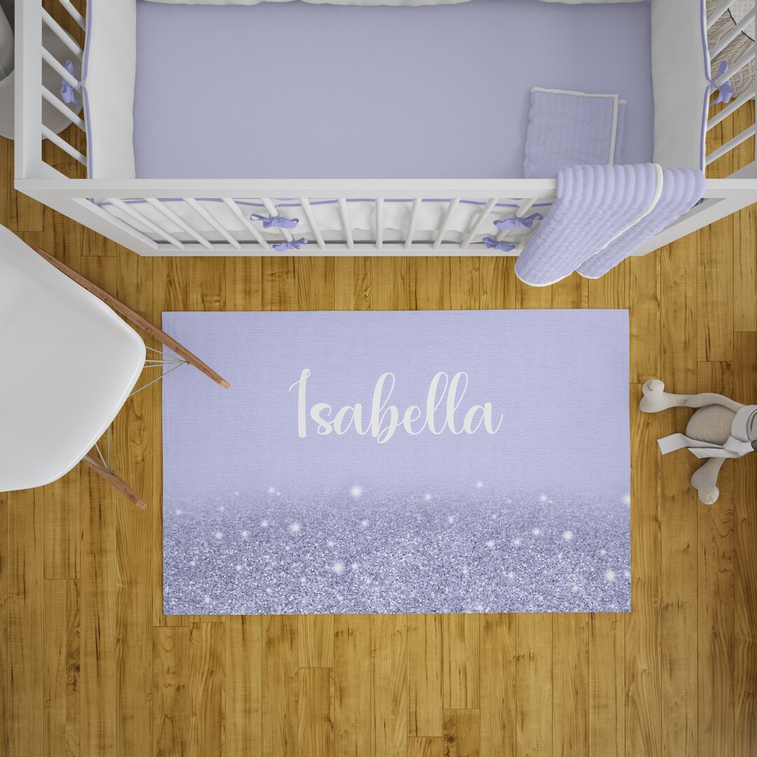 Custom Rugs For Baby Custom Baby Girl Nursery Decor, Unique Rug for Nursery, Carpet for Girl ...