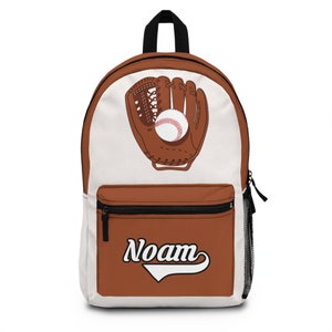 Custom Baseball Backpack Personalized School Bag Baseball School bag Personalized Bookbag Baseball Bag Baseball Gift Favor Boy Bag Baseball