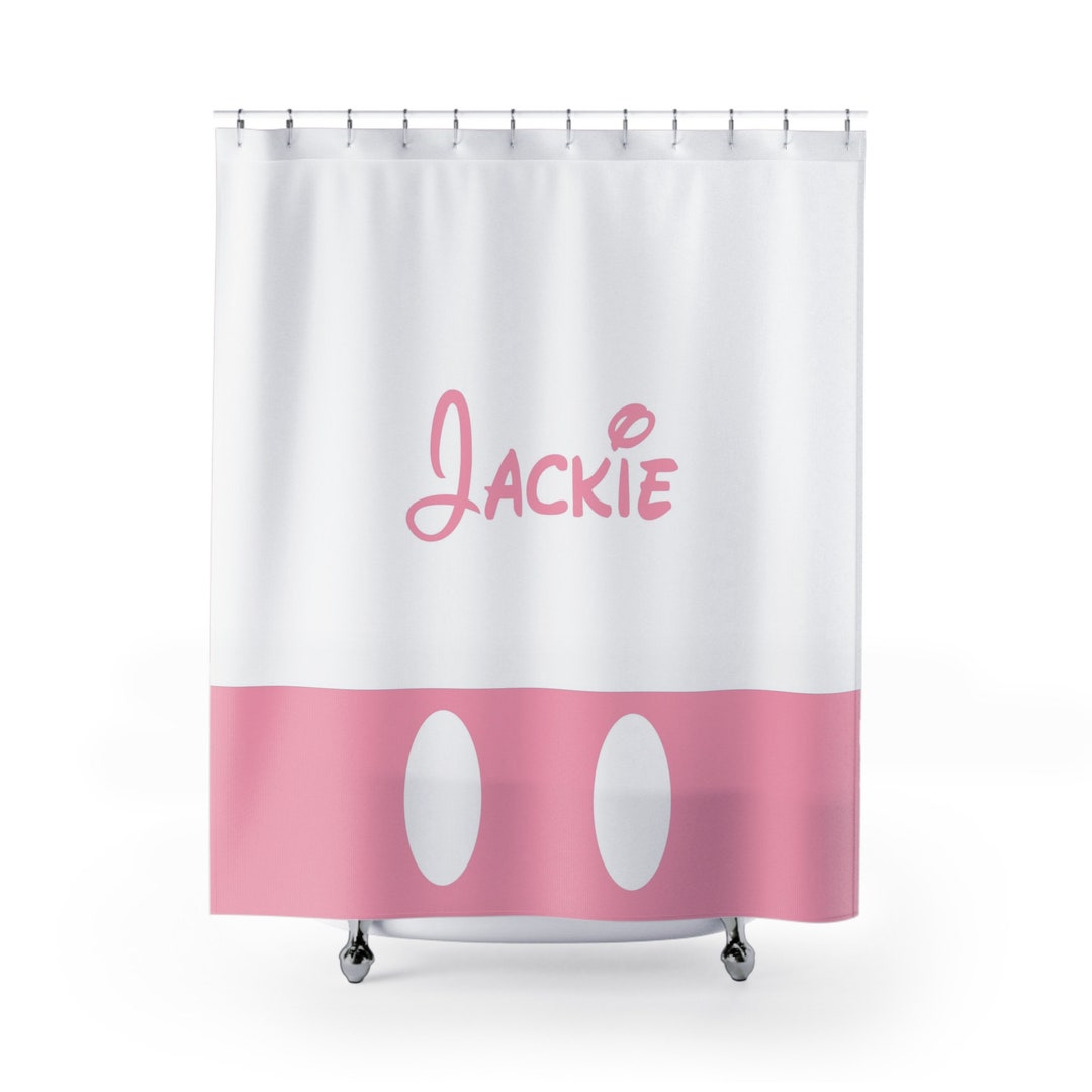 Minnie Mouse Custom Bathroom Decor Minnie Mouse Bath Minnie Mouse