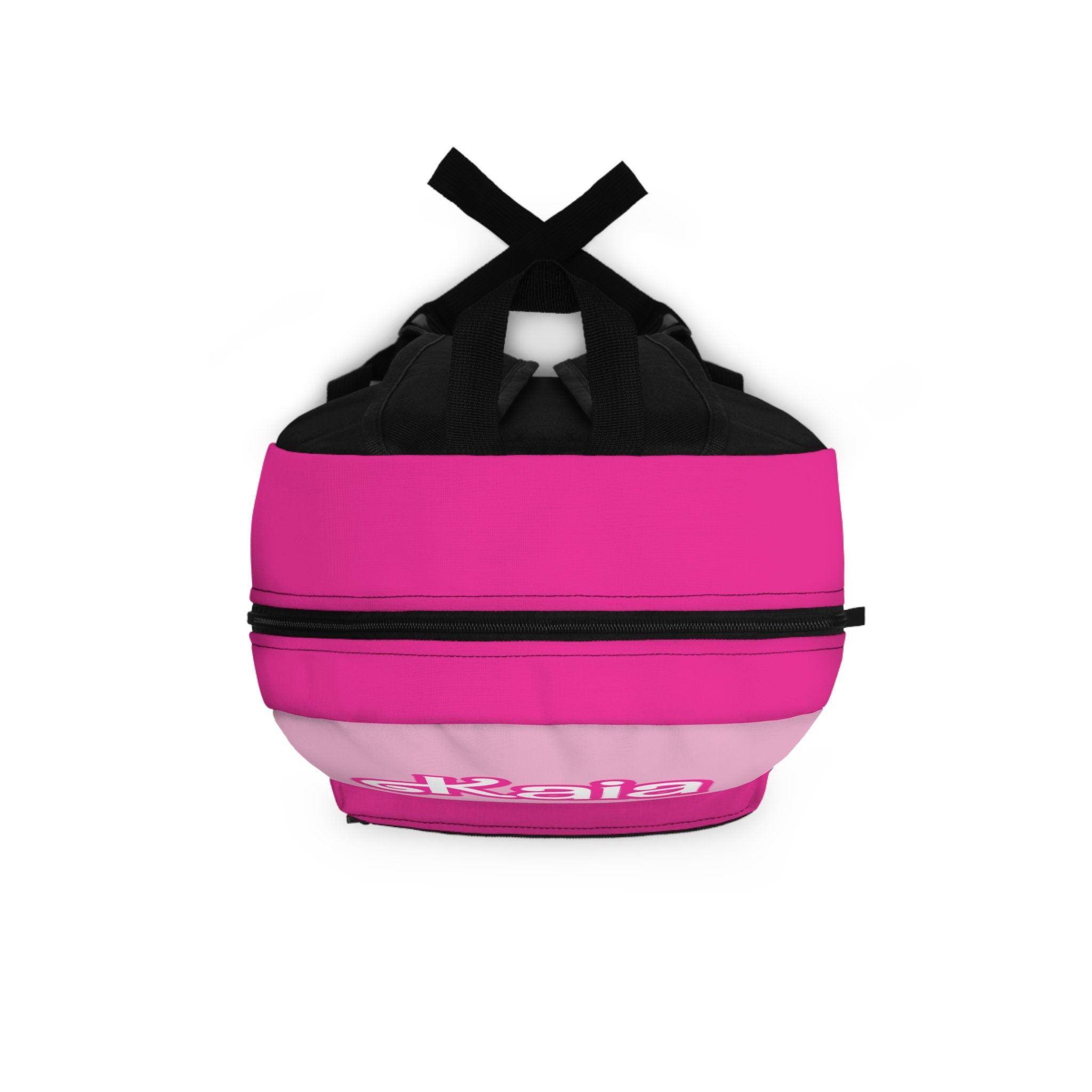 Pink Barbie Custom Name Personalized Gift School Backpack