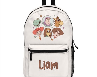 Custom Toy Story Backpack Personalized Back Pack Disney Trip Toy Story School Bag Personalized Disney Gifts Disney Toy Story Birthday