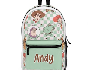 Custom Toy Story Backpack Personalized Back Pack Disney Trip Toy Story School Bag Personalized Disney Gifts Disney Toy Story Birthday