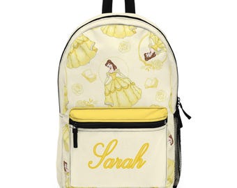 details of magical unicorn rainbow faux fur mini backpack Fluffy Rainbow Unicorn Backpack