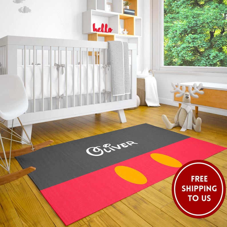 Mickey Mouse Rug, Mickey Mouse Room, Mickey Mouse Birthday, Mickey Mouse party, Mickey Mouse room, Mickey Mouse Decor, Mickey Mouse Nursery, Mickey Mouse Carpet