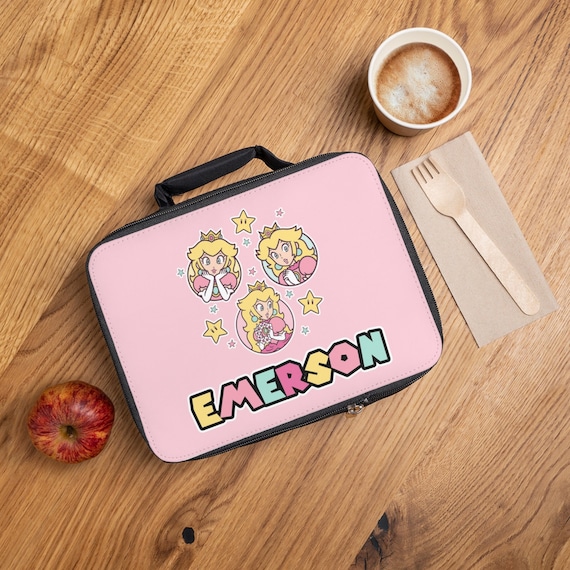Custom Mario Kid Lunch Bag Personalized Lunch Bag Super Mario Lunch box personalized kid Mario Bag Mario Favor LunchBox for boy Mario Gifts