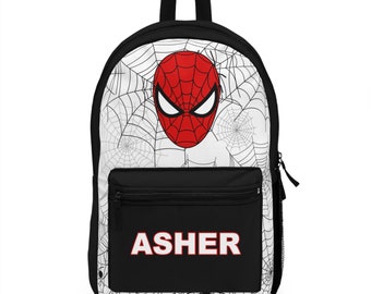 Mochila Spiderman personalizada Mochila escolar personalizada Spiderman Bookbag Mochila escolar personalizada mochila para niños Spiderman Gift School Bag para niños