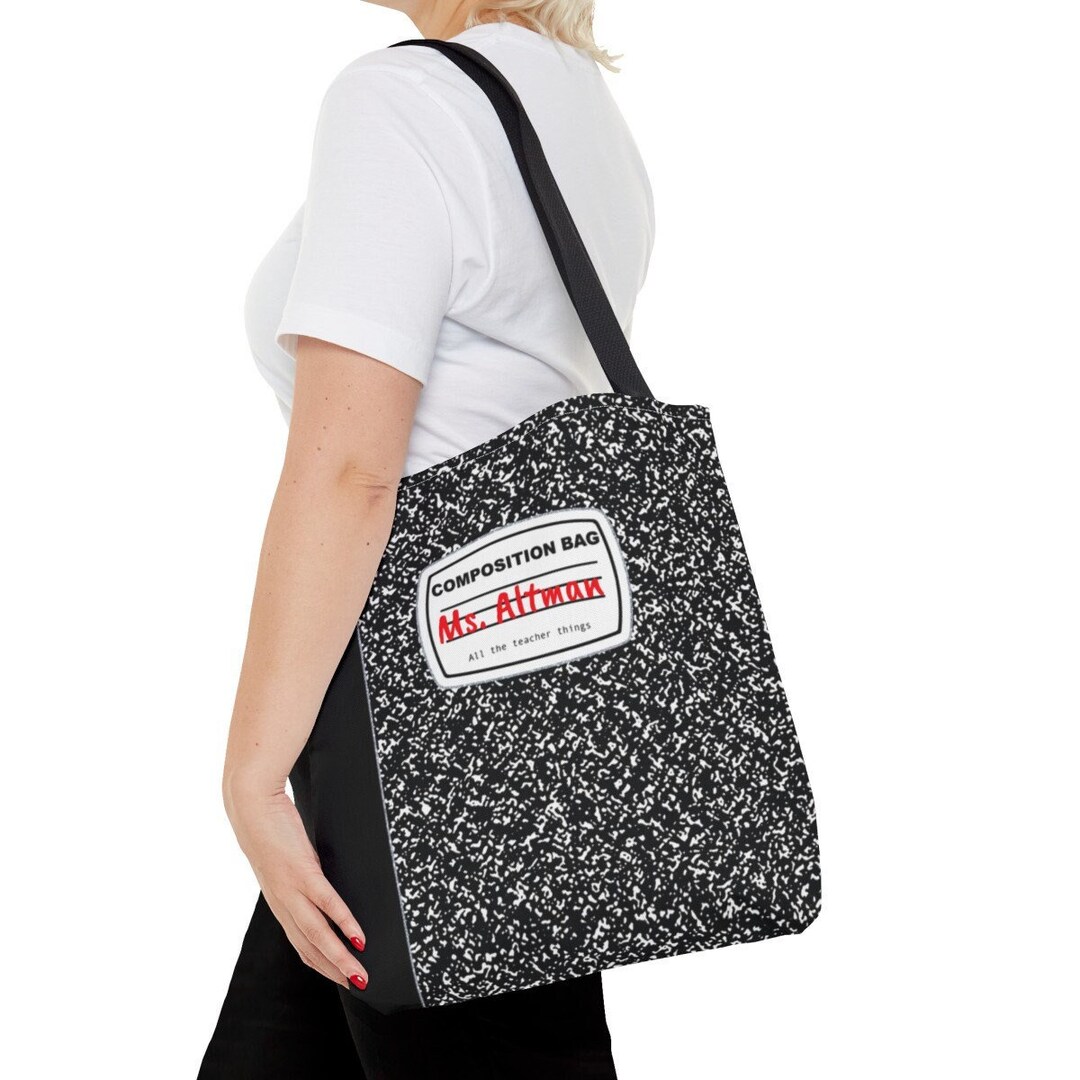 Custom Teacher Tote Bag Personalized Teacher Gift Teacher Appreciation ...