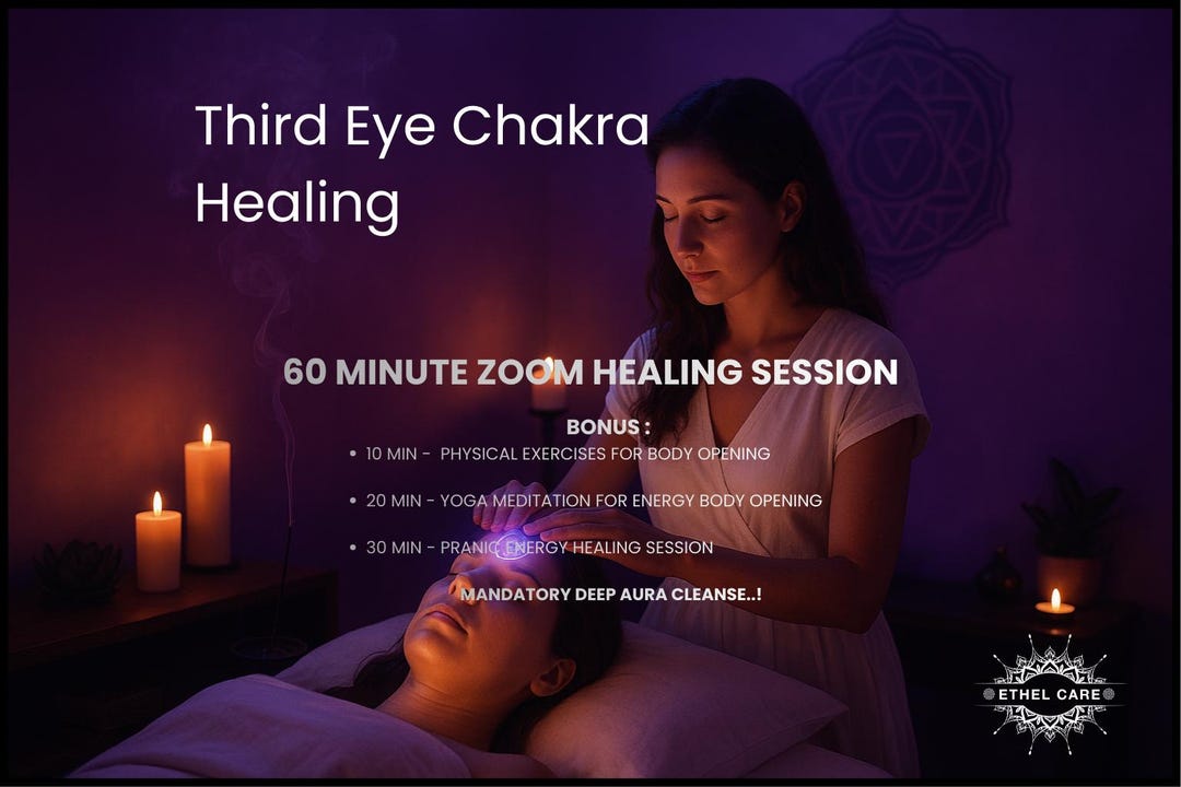Third Eye Chakra Healing Session - Etsy