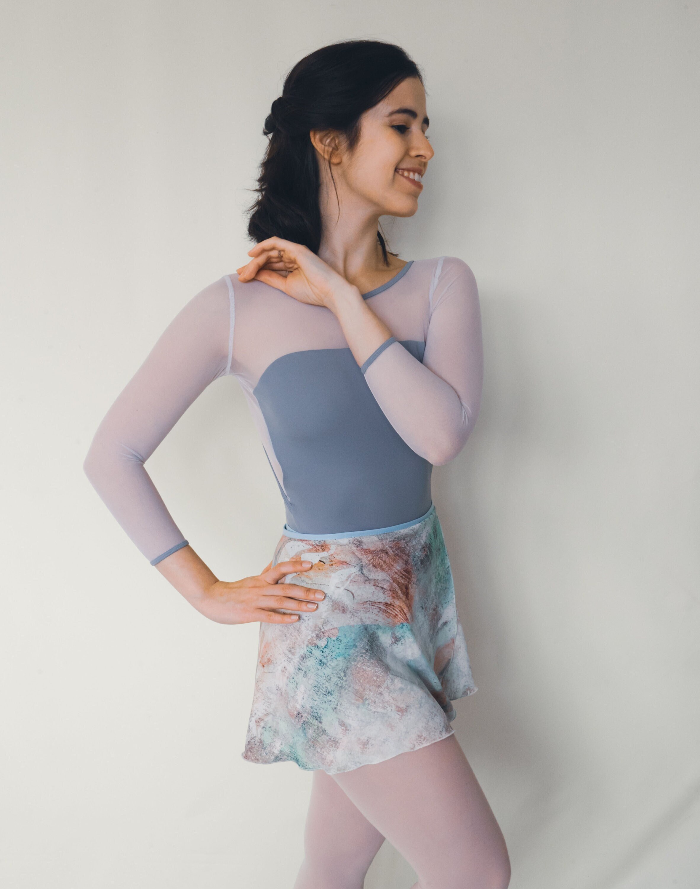 Dames Kleding voor voor Rokken voor Minirokken ThokkThokk Rubber Tt74 Wrap Rok Ballerina in het Roze
