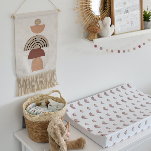 Antiroll Wedge Changing Mat // Unisex Baby Changing Mat // Etsy UK