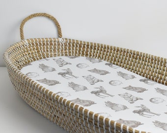 Basket Liner Mat - Forest Babies