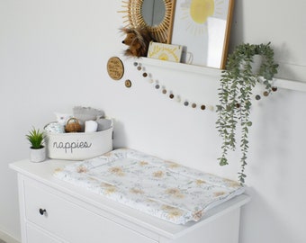 Standard Changing Mat - Sunflowers and Bees
