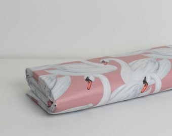 Travel Mat - Swans (BLUSH)