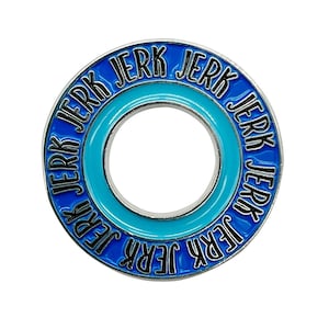 Circle Jerk Enamel Pin with Metal Frame | Funny Enamel Pin | Enamel Lapel Pin | Cute Lapel Pins | Badge | Slogan Pin