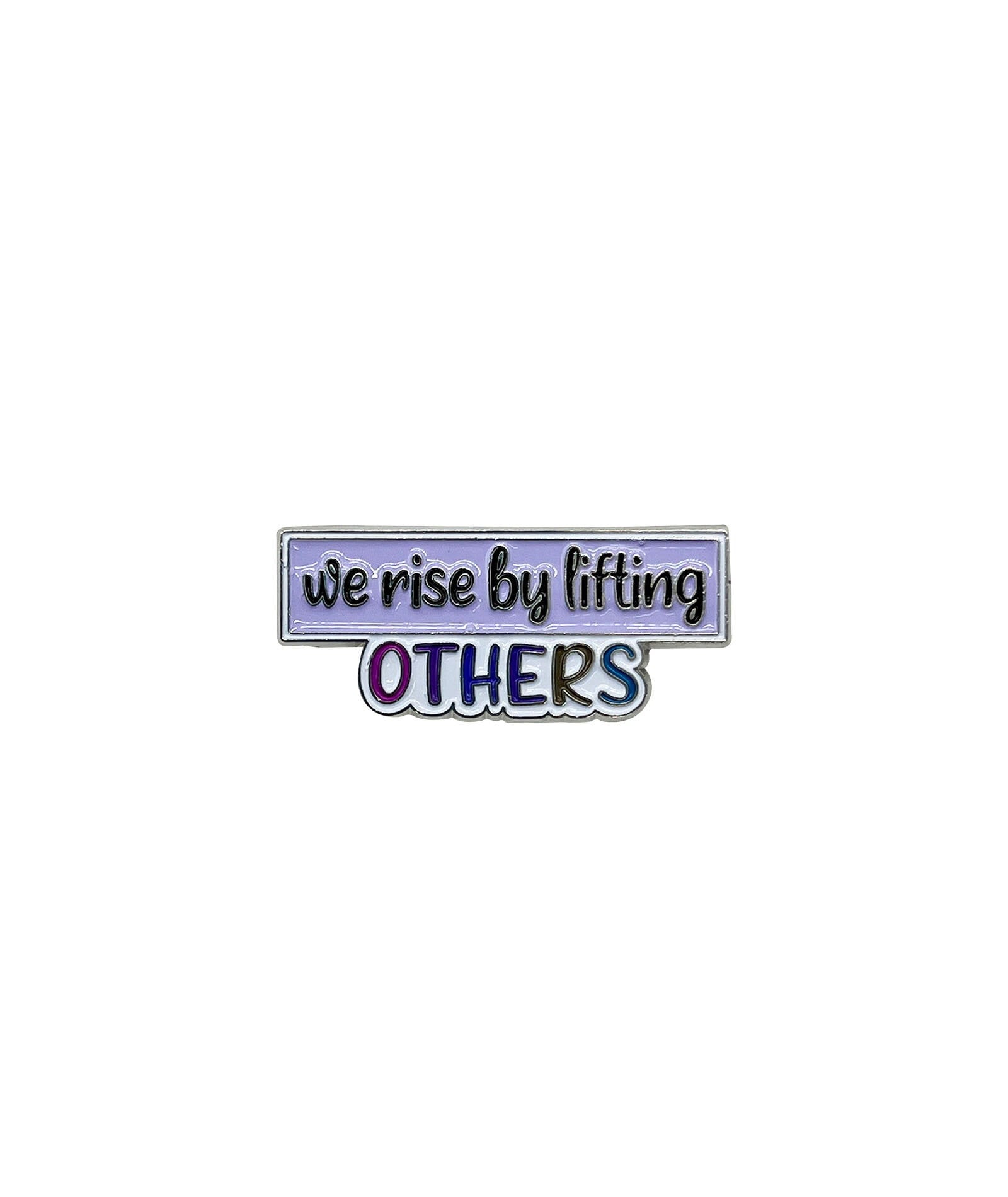 You Do You Heart Enamel Lapel Pin – Rose Gold Plated, Motivational Quote Pin, 1.4 Inch With Butterfly Clasp