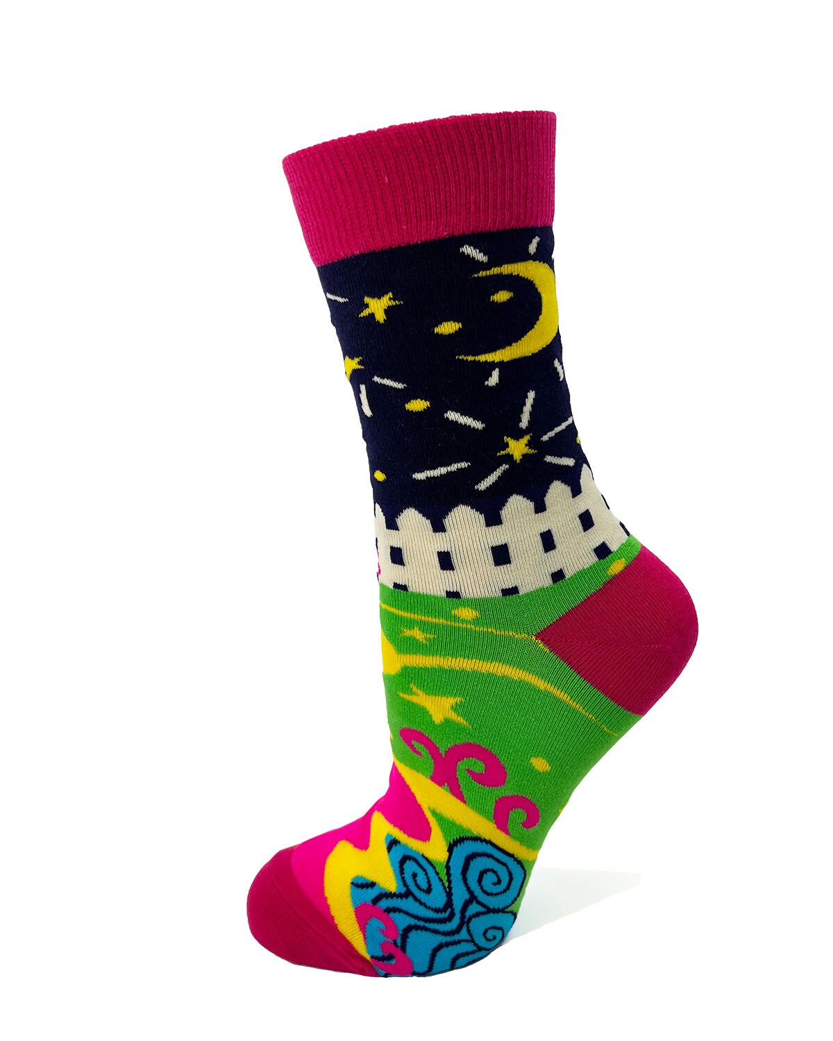 Midnight Toker Crew Socks Cute Stoner Socks Great 420 gift
