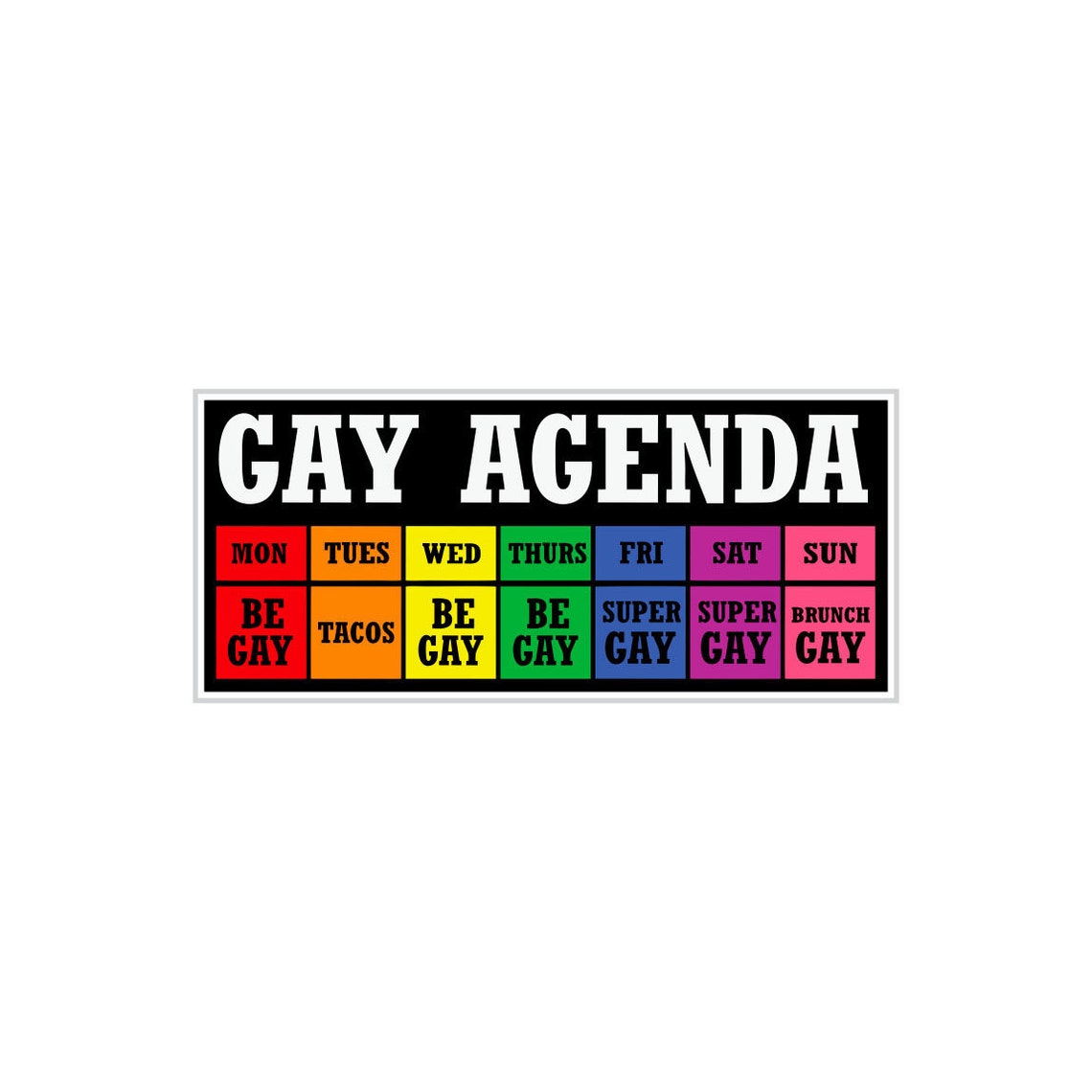 gay agenda
