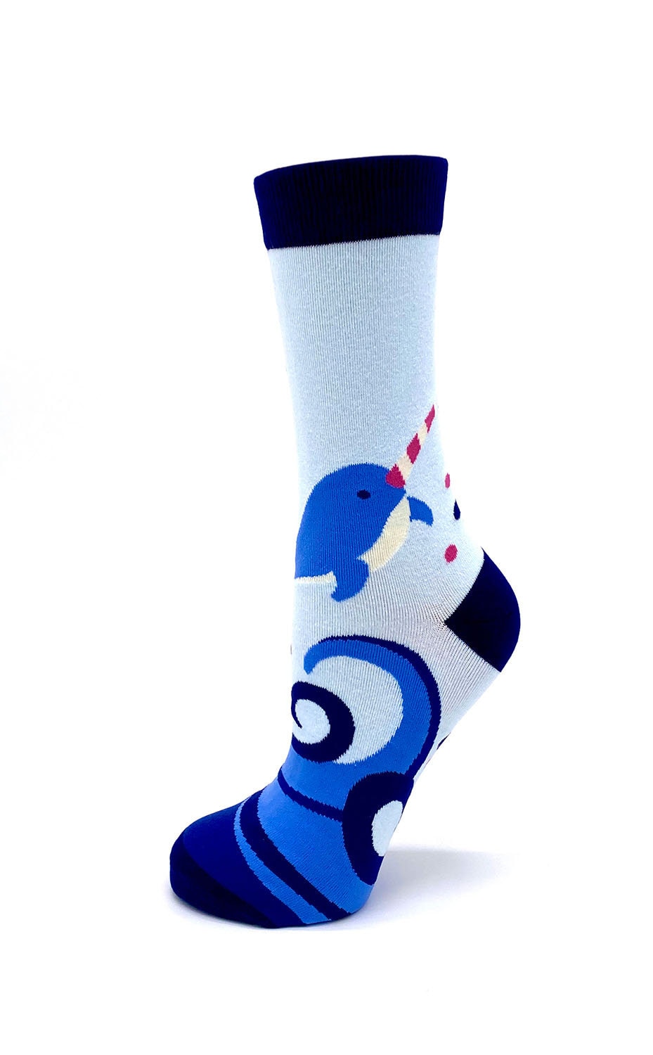 Feeling a Tad Stabby Today Narwhal Women&#39;s Crew Socks | Gift for her | Cute Socks | Letterbox gift