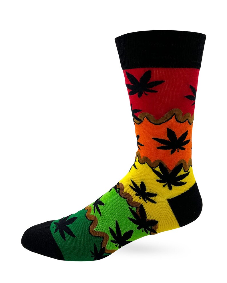 My Favorite Herb Men's Novelty Crew Socks | Blunt Joint Socks ...