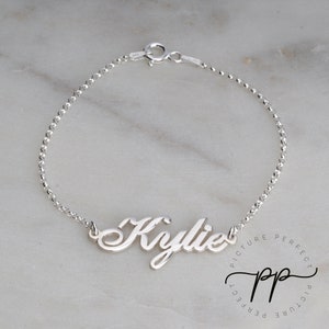 Personalized Name Bracelet - Classic Font For Her - Unique Custom Made Bracelet