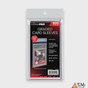 Ultra Pro - Graded Card Sleeves Resealable für PSA - Pokémon Magic Yugioh - Premium Schutz für Sammelkarten und TCG - Ersatzhülle klar