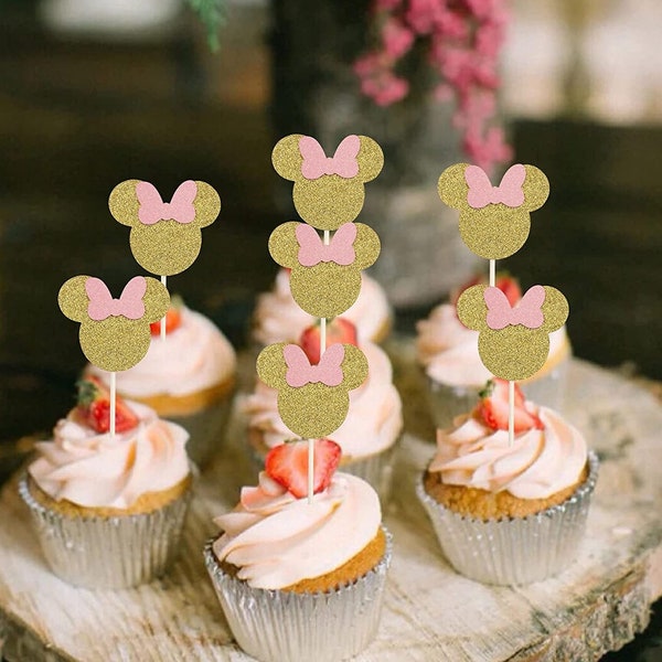 Cupcake Topper Minnie Mouse