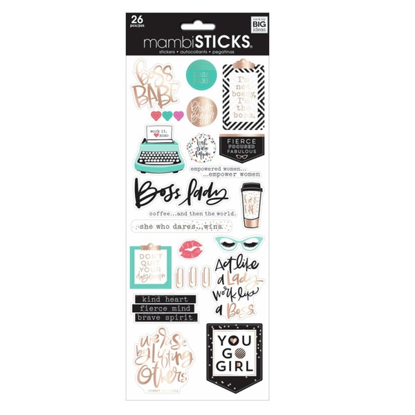 Planer Sticker - BOSS Babe