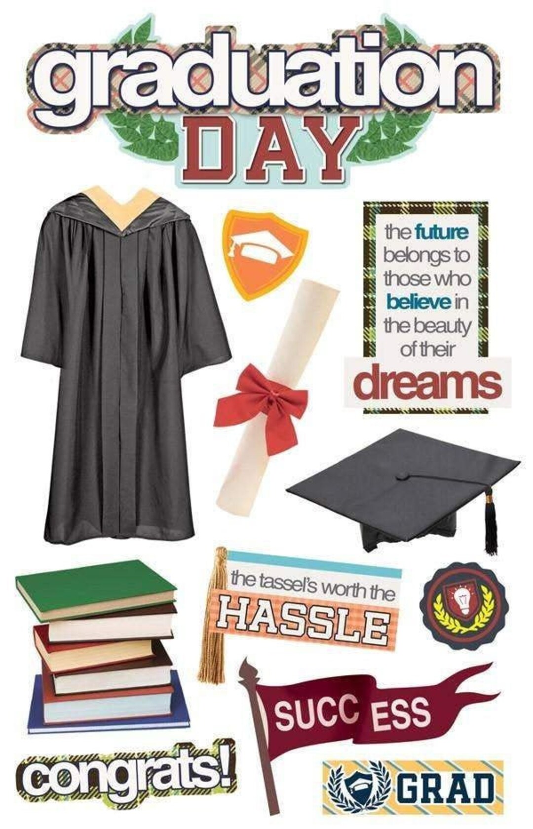 3D Stickers for Graduation & University Graduation | Graduation ...