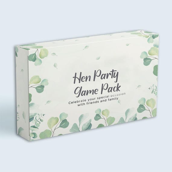Hen Party Games Bundle: 8 Fun Bridal Shower Activities