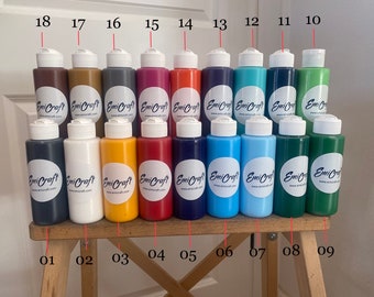 Ideal for fabric dyeing, linoleum dye and stamp dyeing and brushing