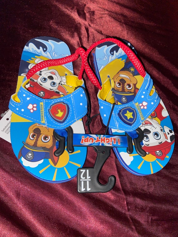 Boys paw patrol sandals sales