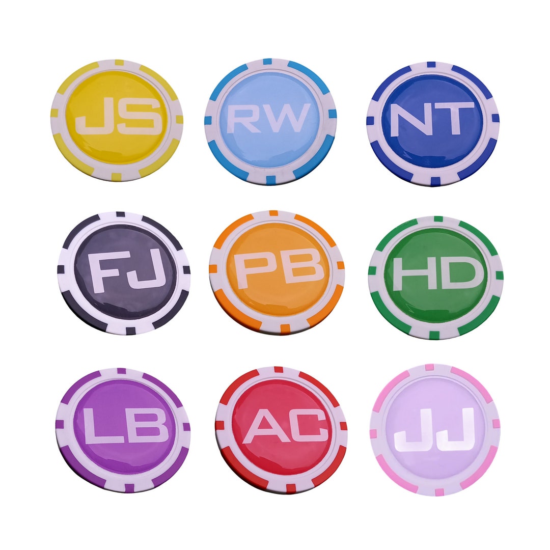 Personalised Poker Chips Buy in Bulk Etsy UK