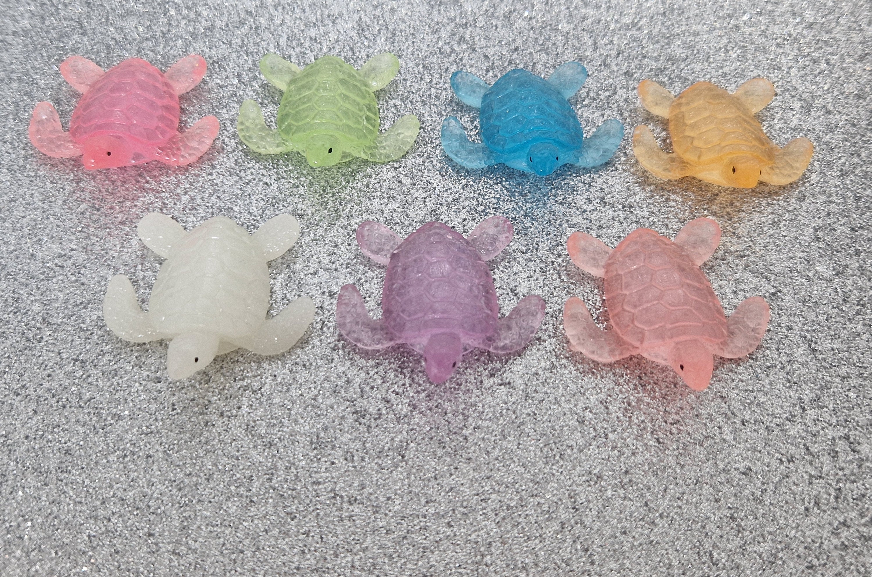 Glow in the dark turtles