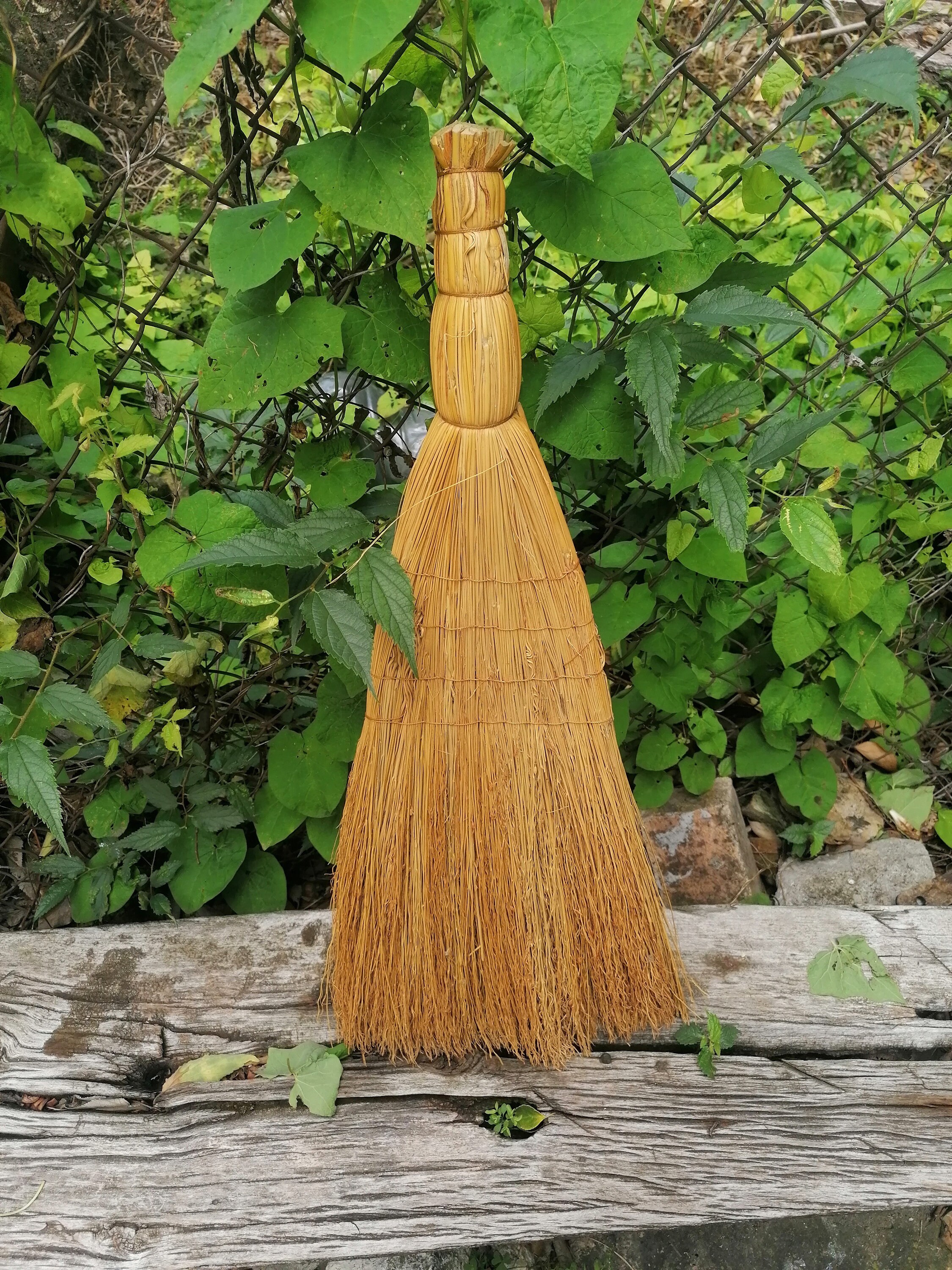 Vintage Broom 24'' Handmade Broomhome Decornaturale Etsy Singapore