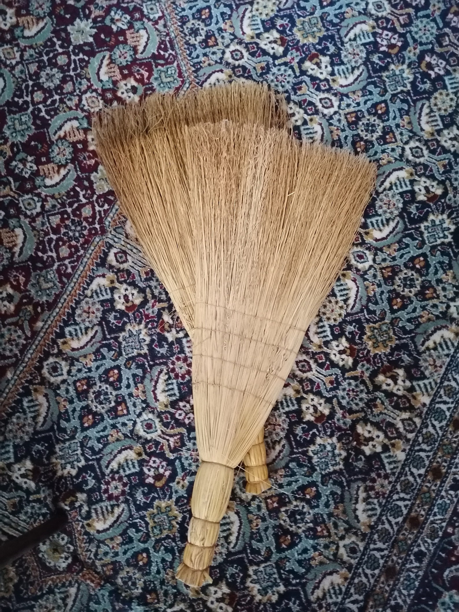 Vintage Broom 24'' Handmade Broomhome Decornaturale Etsy Singapore
