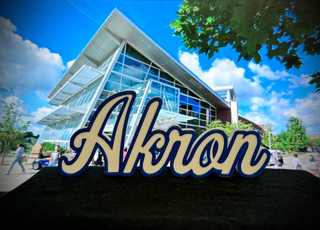 University of Akron - UA - Logo Decoration - Etsy