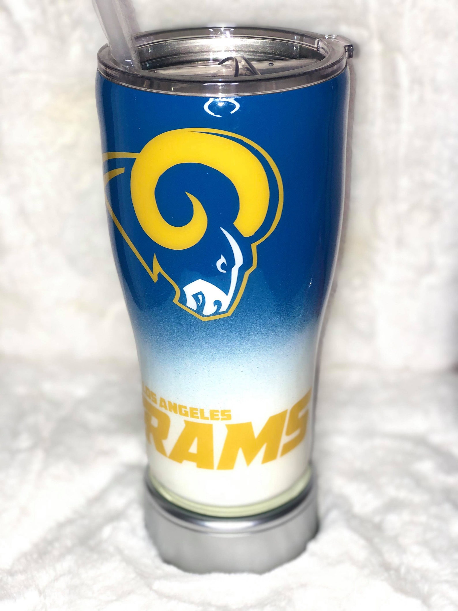 Rams Tumbler Football Tumbler Man's Tumbler Etsy