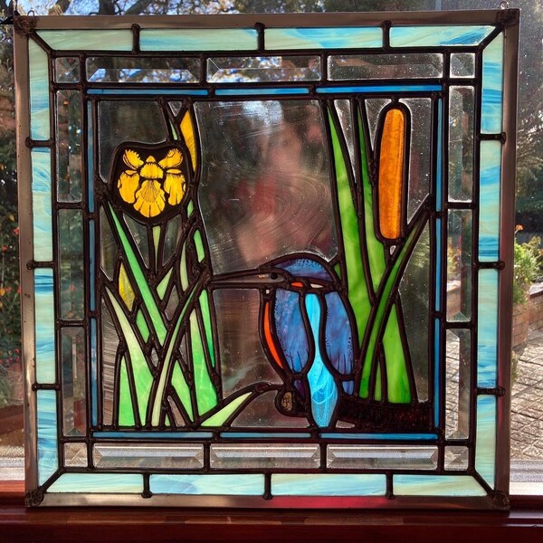 Stained Glass Panel Etsy UK