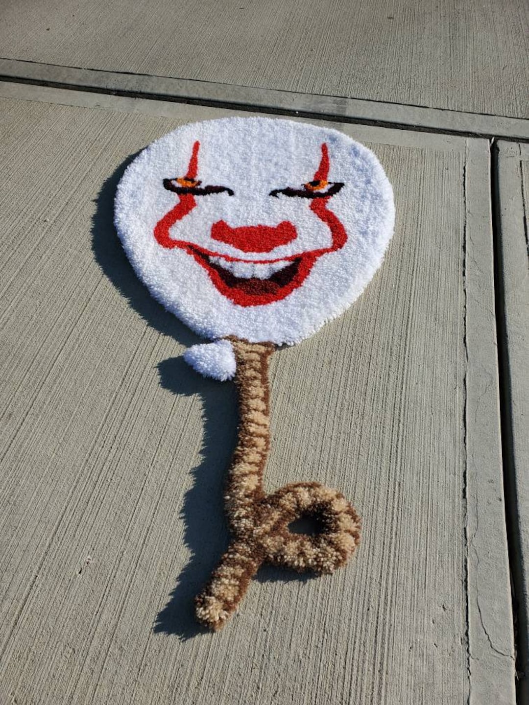 Hangable Pennywise Balloon Rug - Etsy