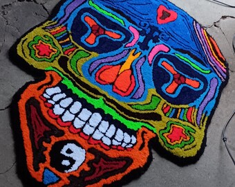 Hippie Skull Rug