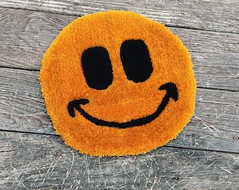 Smiley Face Tufted Rug