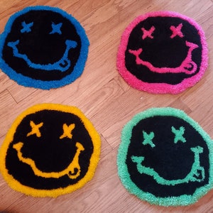 Alfombra Tufted Nirvana Smiley
