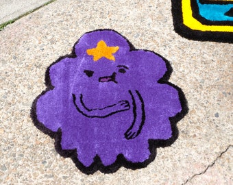 Lumpy Space Princess Handmade Tufted Rug