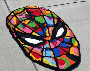 Multi-Color Spider-man Rug