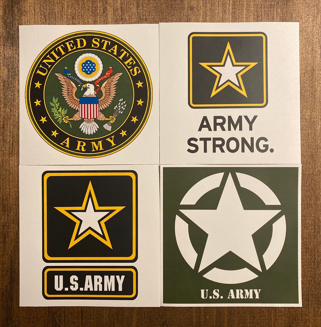 Army Coasters - Set of 4 Ceramic Tile Decoupage Waterproof Coasters - Etsy