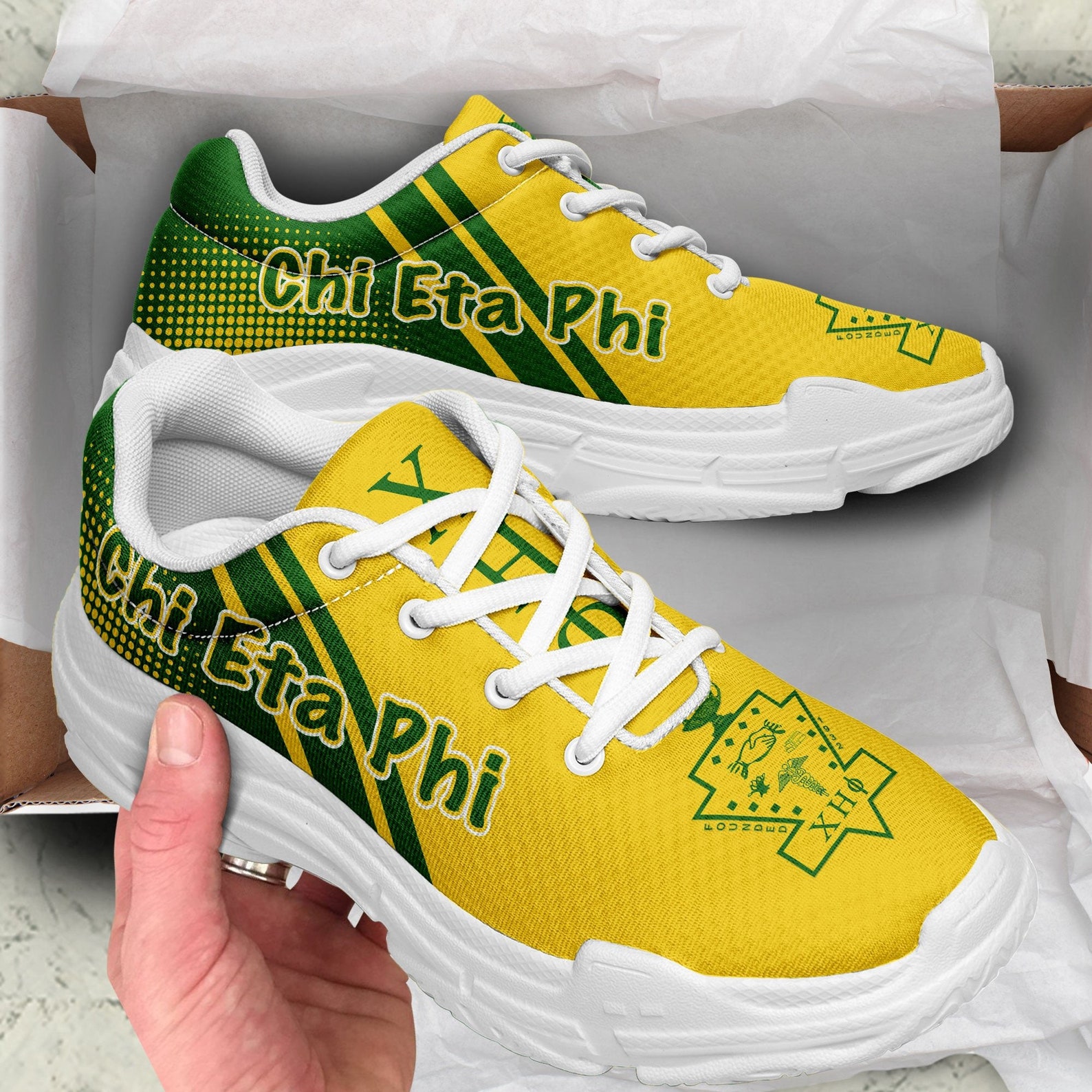 2022 Women's Chunky Sneakers Chi Eta Phi Sorority Women Etsy