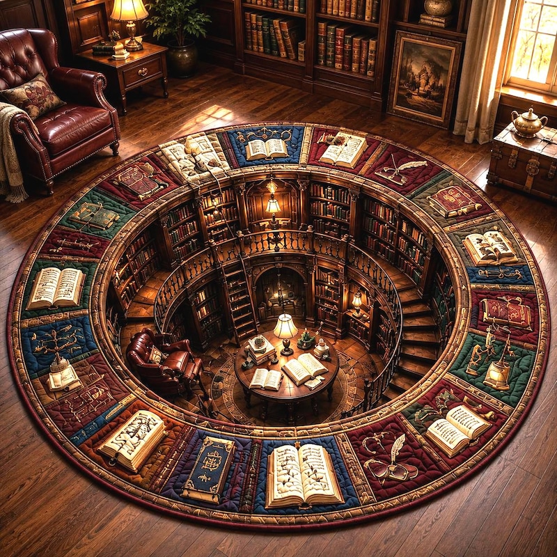 Libary Rugs Reading Nook Rugs - Etsy