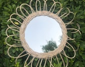 RATTAN BAMBOO MİRROR